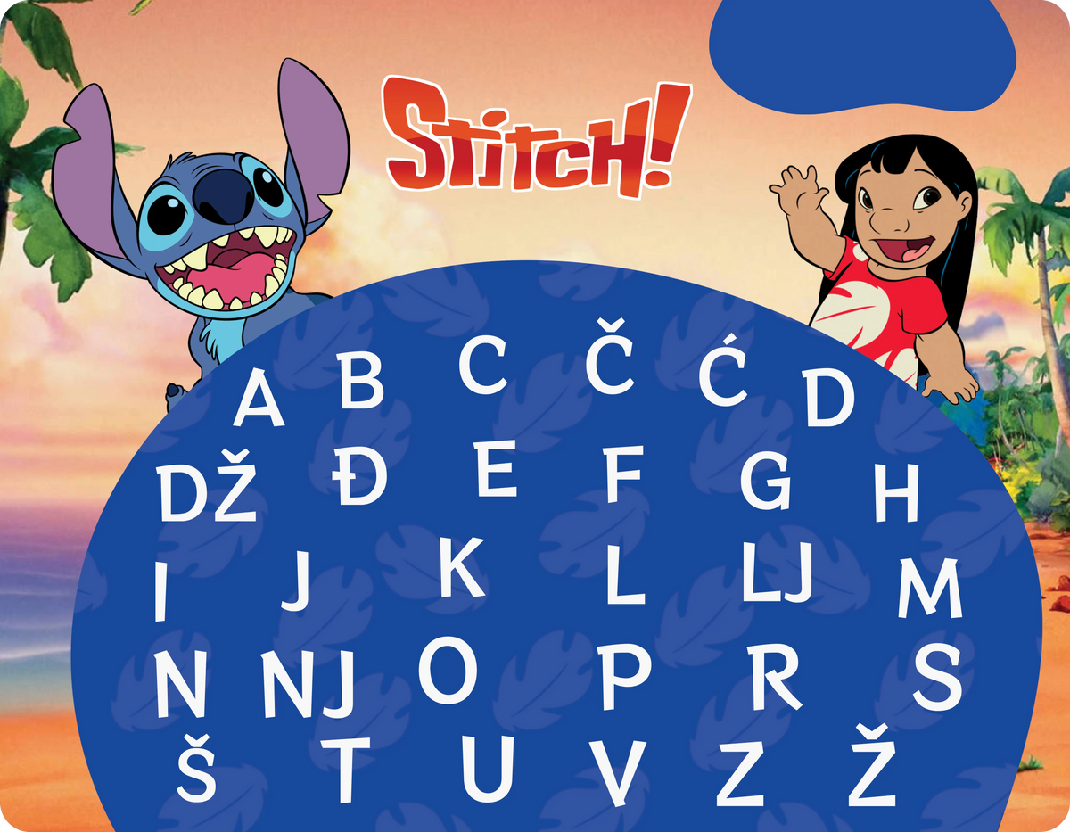 STITCH - Edukativni stikeri