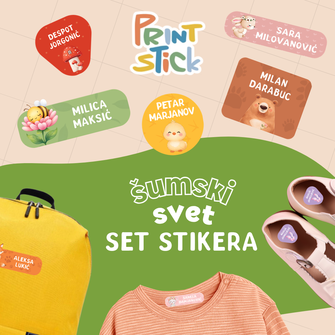 Set Stikera Šumski svet