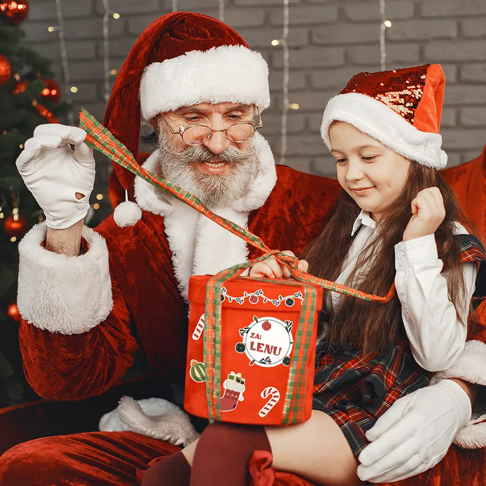 Set novogodišnji stikeri za poklone