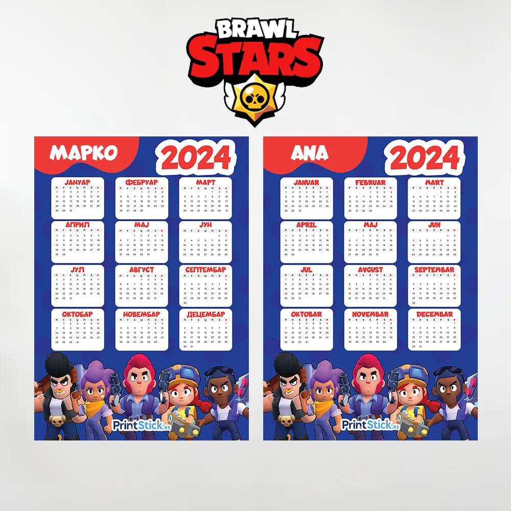 Kalendar - Brawl Stars