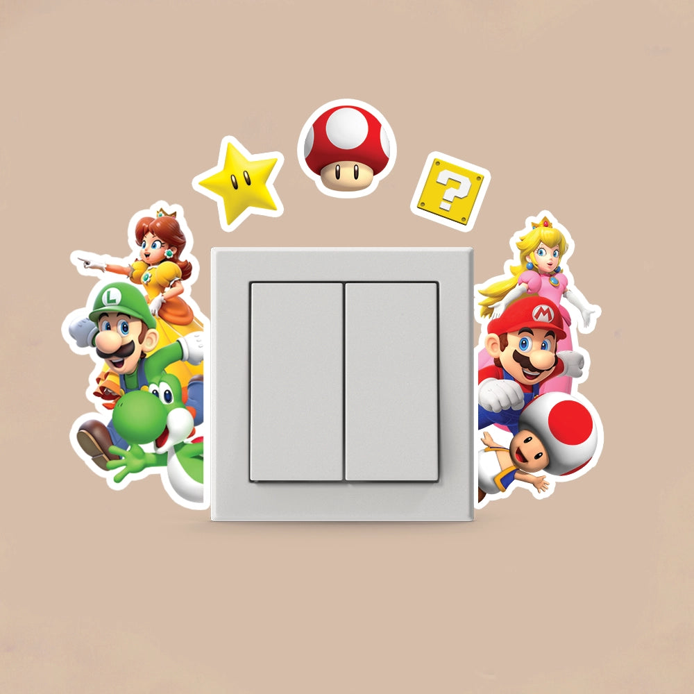 Stikeri za prekidače - Super Mario
