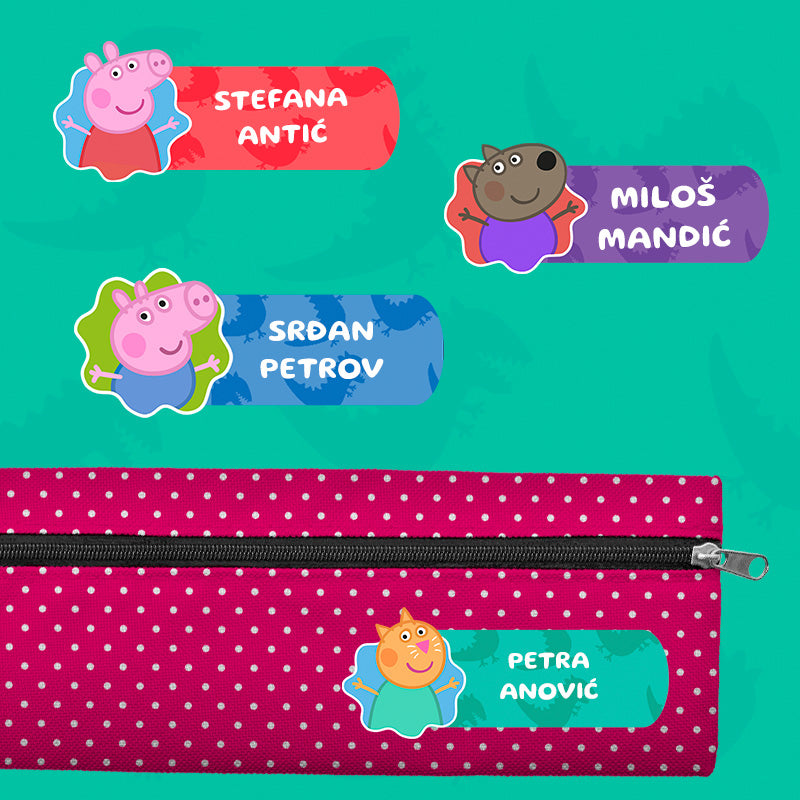 Samolepljivi stikeri za razne predmete - Pepa Prase