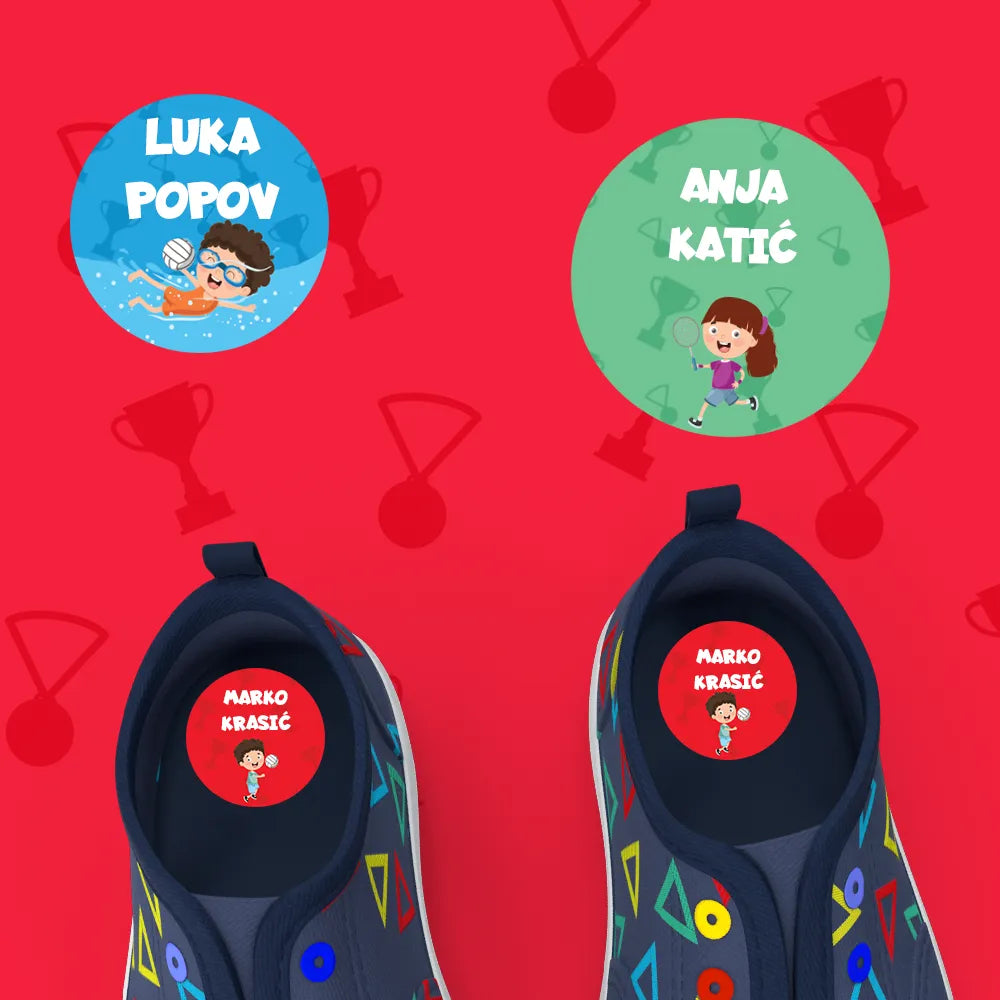 sportisti samolepljivi stikeri za obuću 2
