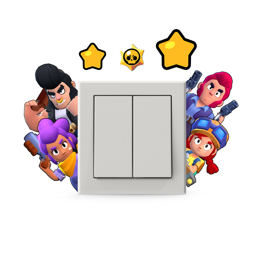 stikeri za prekidače Brawl Stars nepersonalizovani