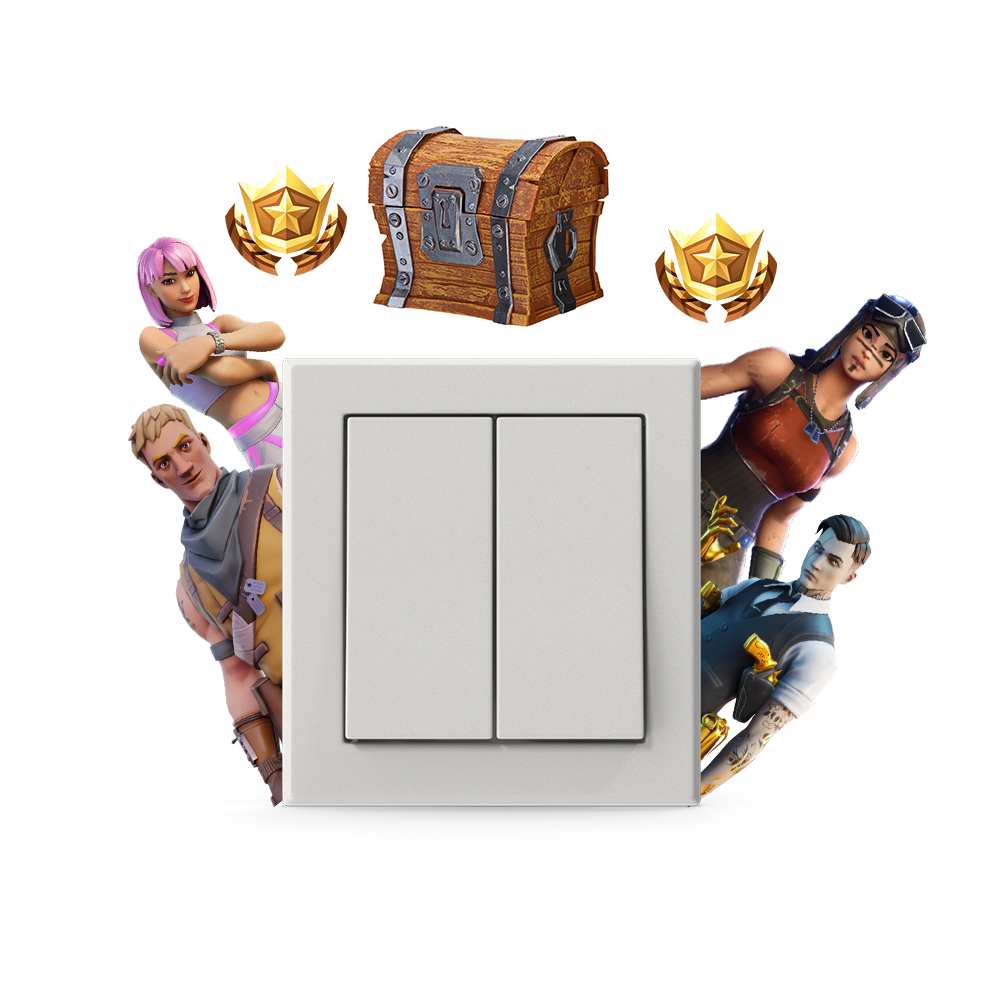 stikeri za prekidače Fortnite nepersonalizovani