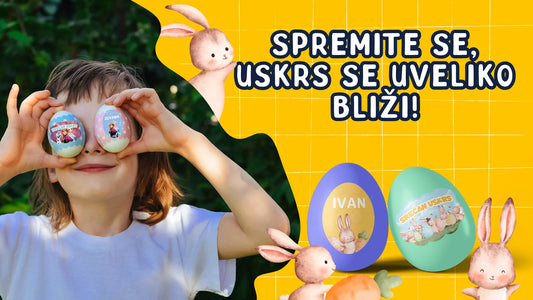 Personalizovani stikeri za jaja – Pripremite se na vreme za Uskrs! 🐰🥚✨