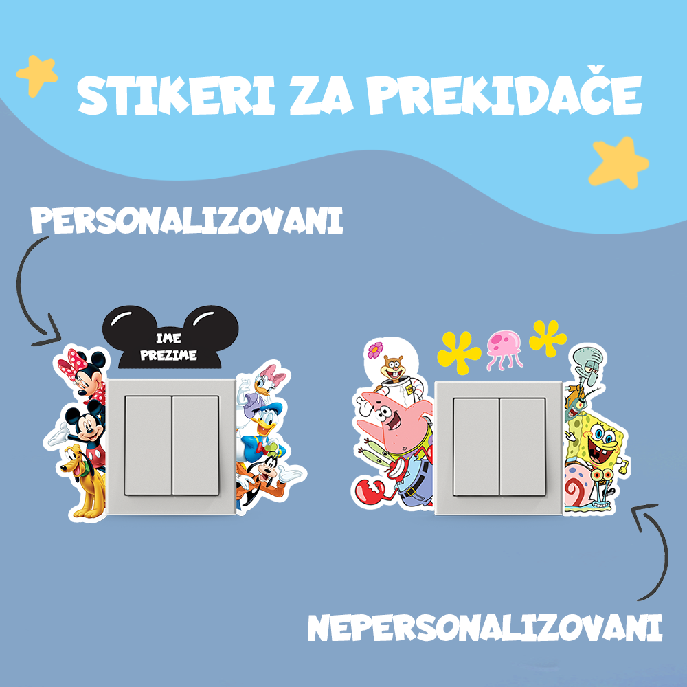Stikeri za prekidače