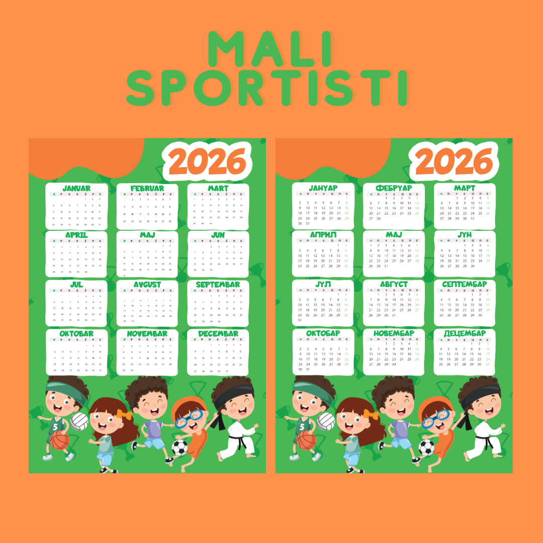 Kalendar - Sportisti