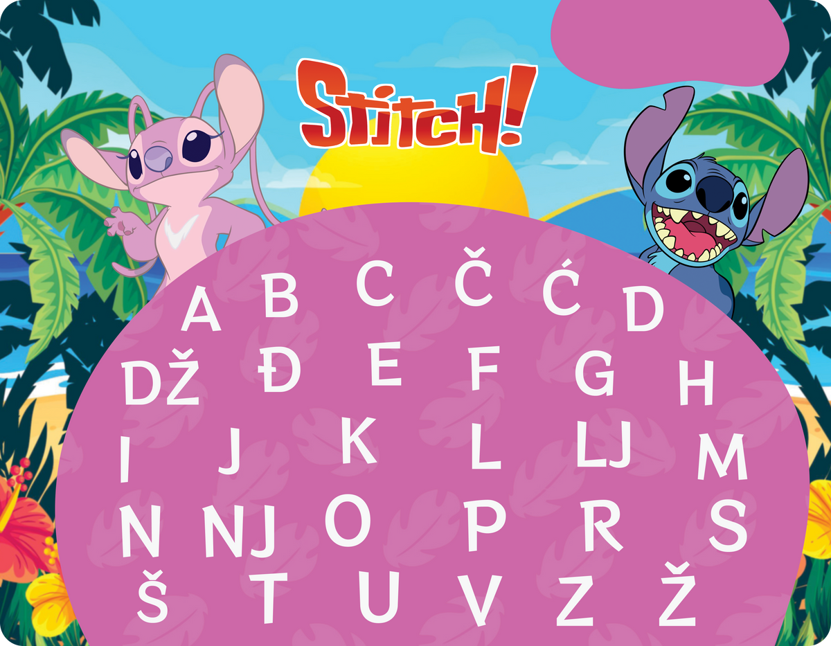 STITCH - Edukativni stikeri