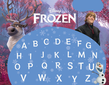 FROZEN - Edukativni stikeri