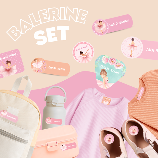 Set Stikera Balerine