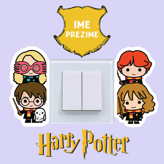 Stikeri za prekidače - Harry Potter