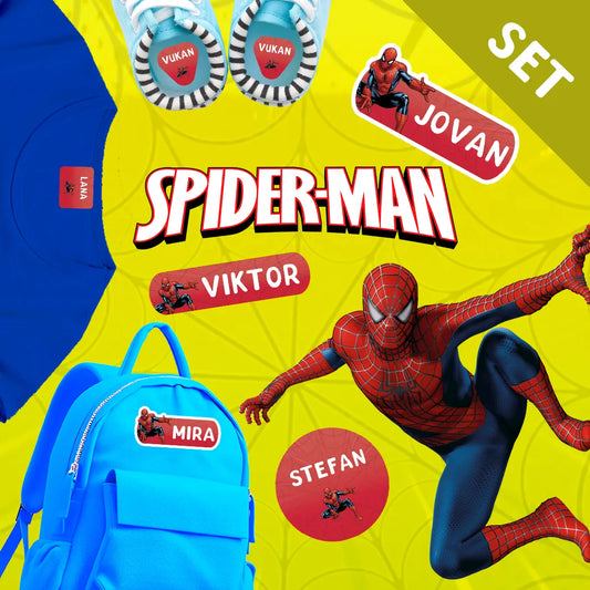 Set Stikera Spiderman