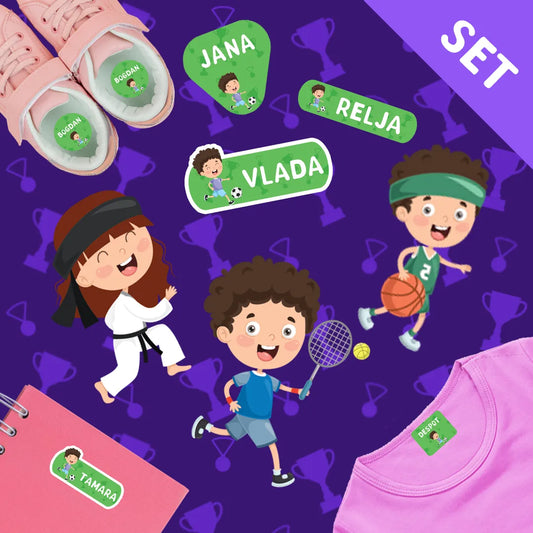 Set Stikera Sportisti