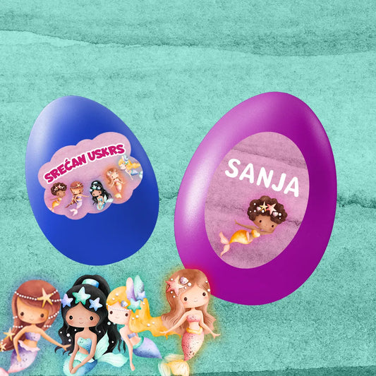 Sirene uskršnji stikeri – 20 kom.