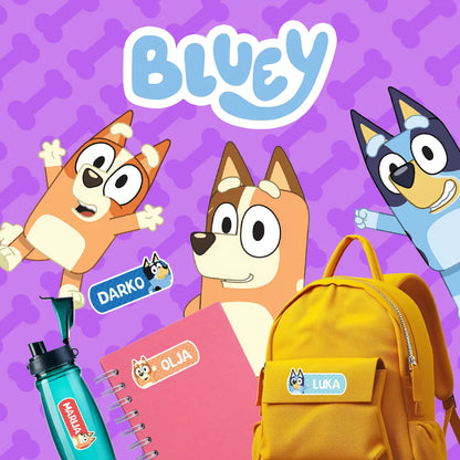 Samolepljivi stikeri za razne predmete - Bluey