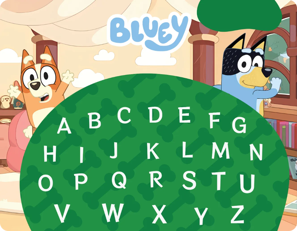 BLUEY - Edukativni stikeri