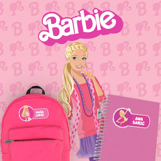 Samolepljivi stikeri za razne predmete - Barbie