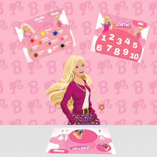 Edukativni stikeri - Barbie