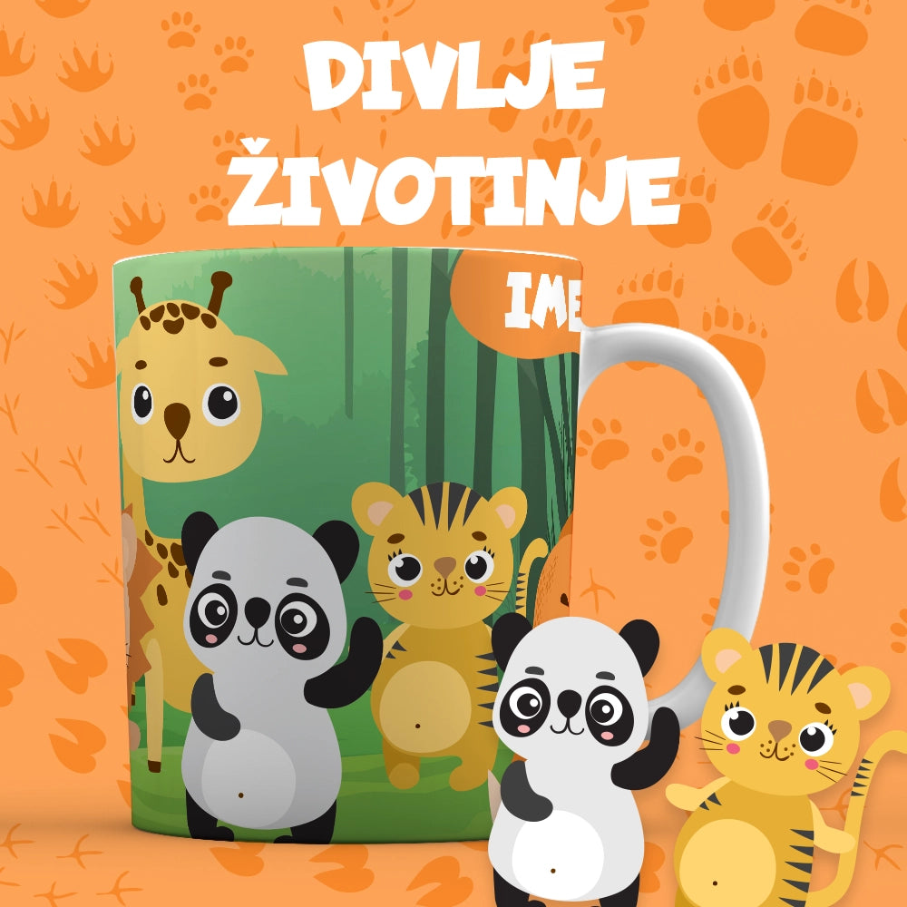 Personalizovana šolje - Životinjski Svet