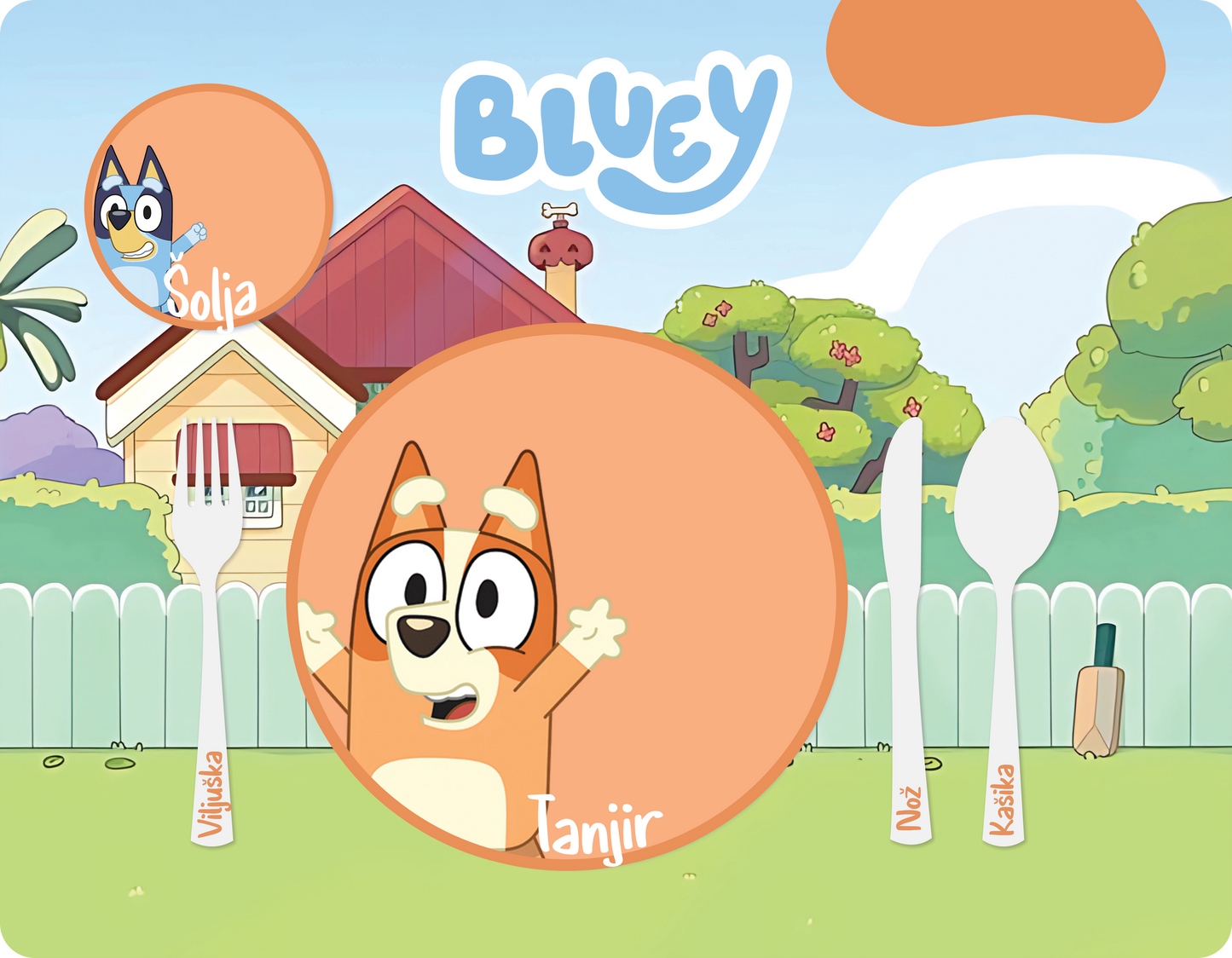 BLUEY - Edukativni stikeri