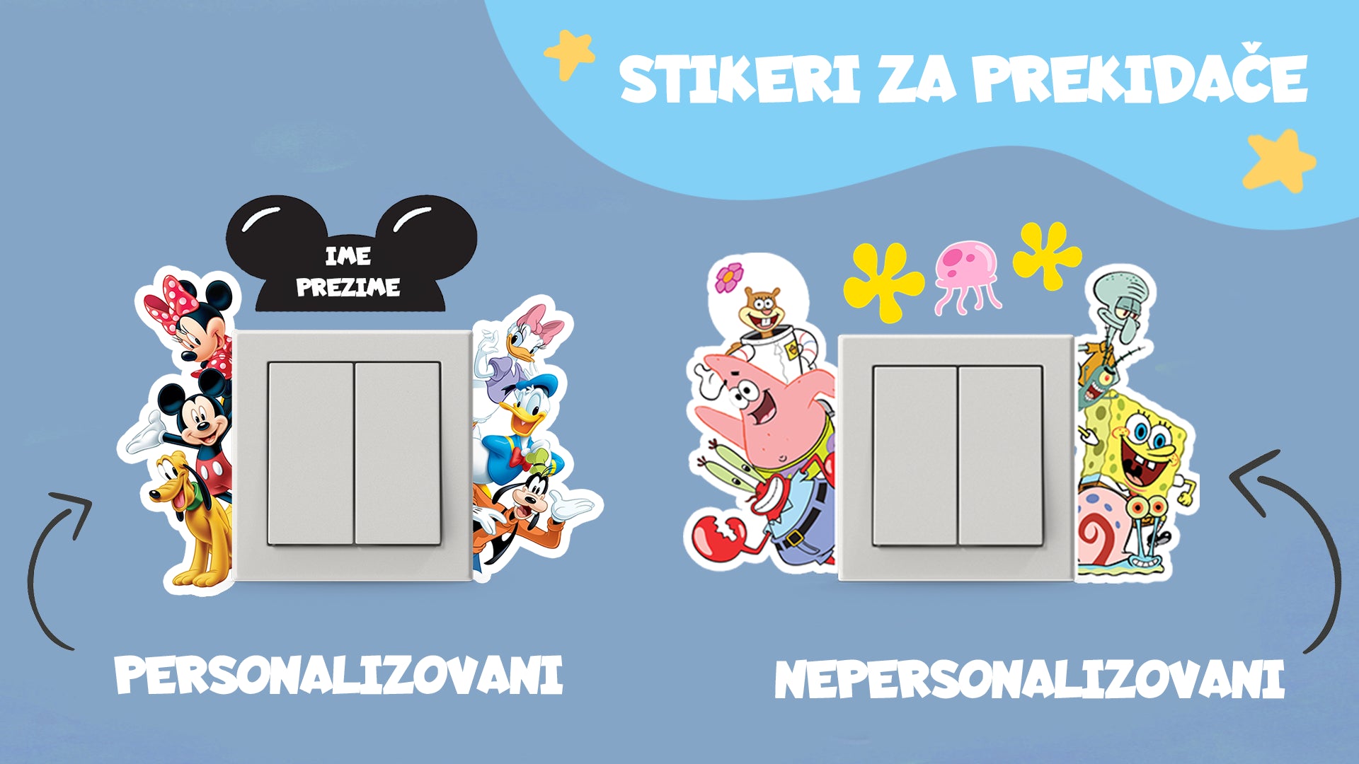 stikeri za prekidače