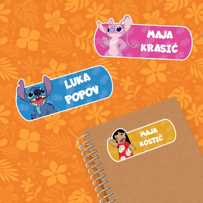 Samolepljivi stikeri za razne predmete  -  Lilo i Stitch