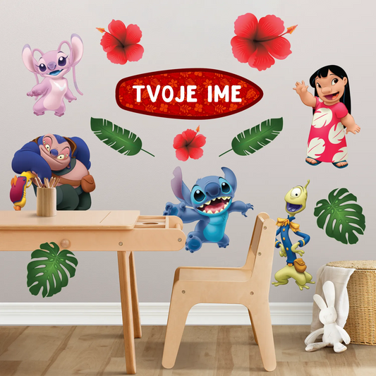 Stikeri za zid - Lilo i Stitch