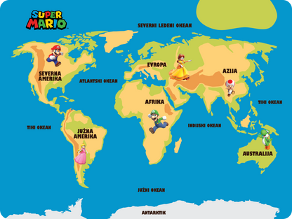 SUPER MARIO - Edukativni stikeri