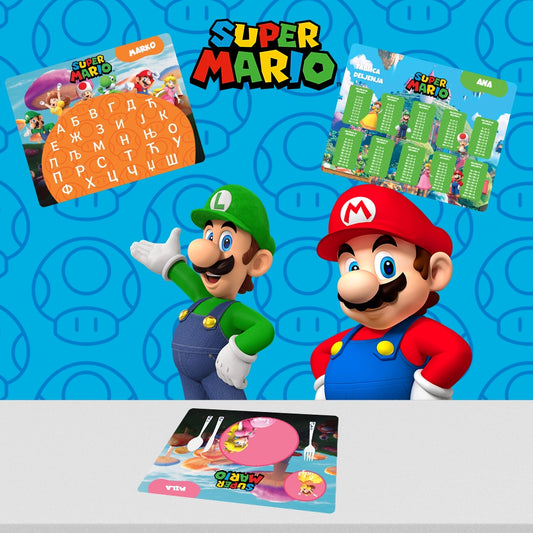 Edukativni stikeri - Super Mario