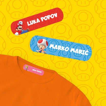 Termo stikeri za odeću - Super Mario