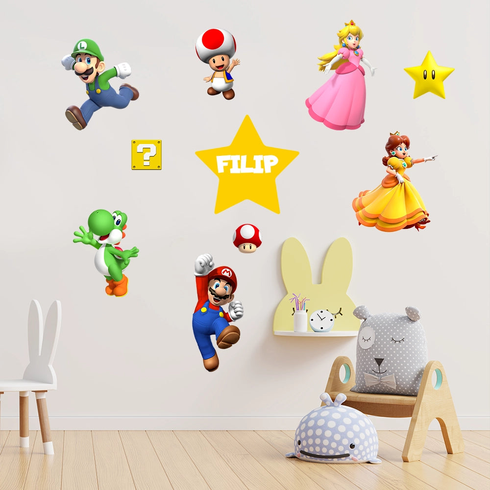 Stikeri za zid - Super Mario