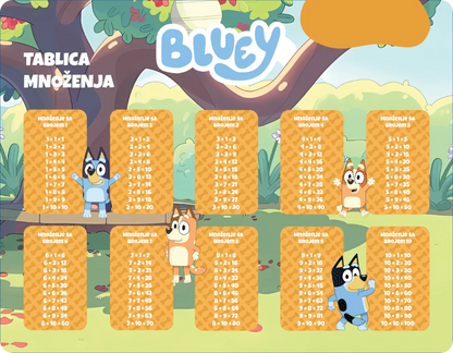 BLUEY - Edukativni stikeri