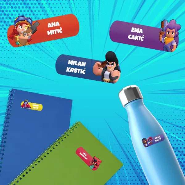 Samolepljivi stikeri za razne predmete - Brawl Stars
