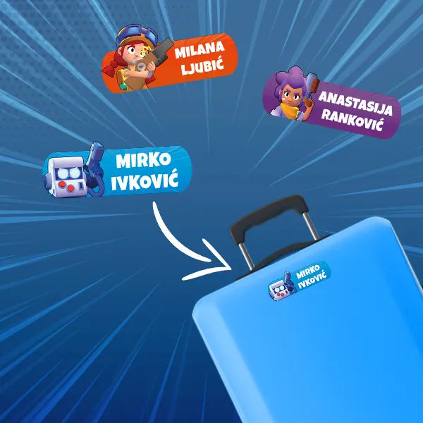 Samolepljivi stikeri za razne predmete - Brawl Stars
