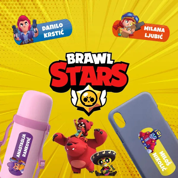 Samolepljivi stikeri za razne predmete - Brawl Stars