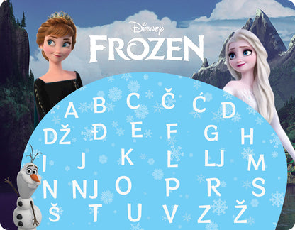 Nepersonalizovani edukativni podmetači - Frozen