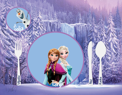 Nepersonalizovani edukativni podmetači - Frozen
