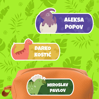 Samolepljivi stikeri za razne predmete - Dinosaurusi