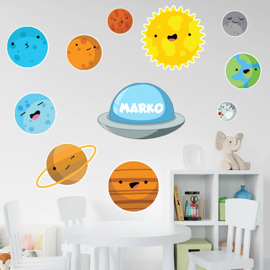 Stikeri za zid - Planetice