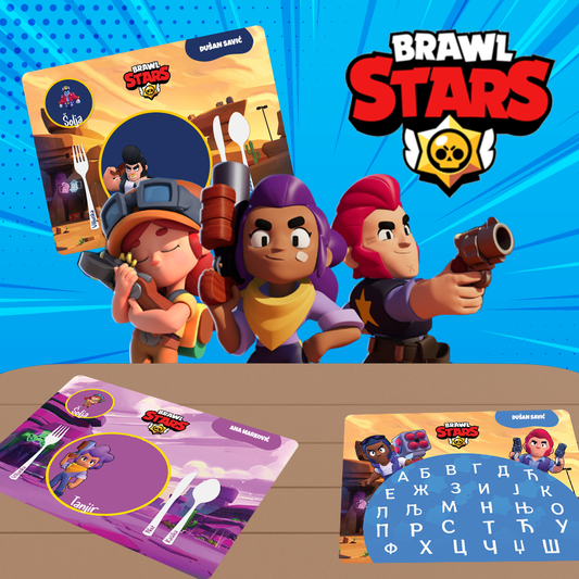 Nepersonalizovani edukativni podmetači - Brawl Stars