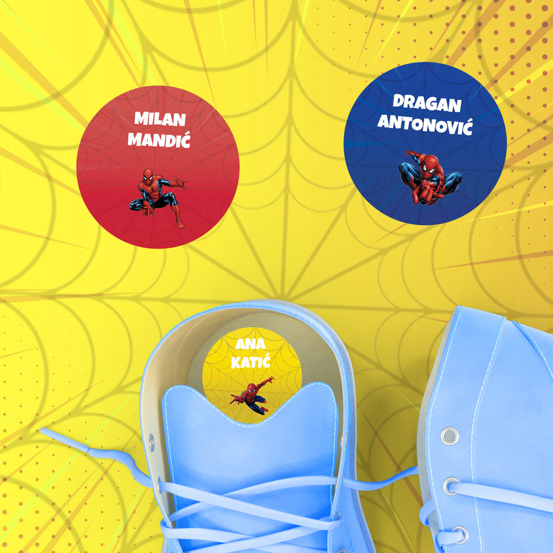 Samolepljivi stikeri za obuću - Spiderman