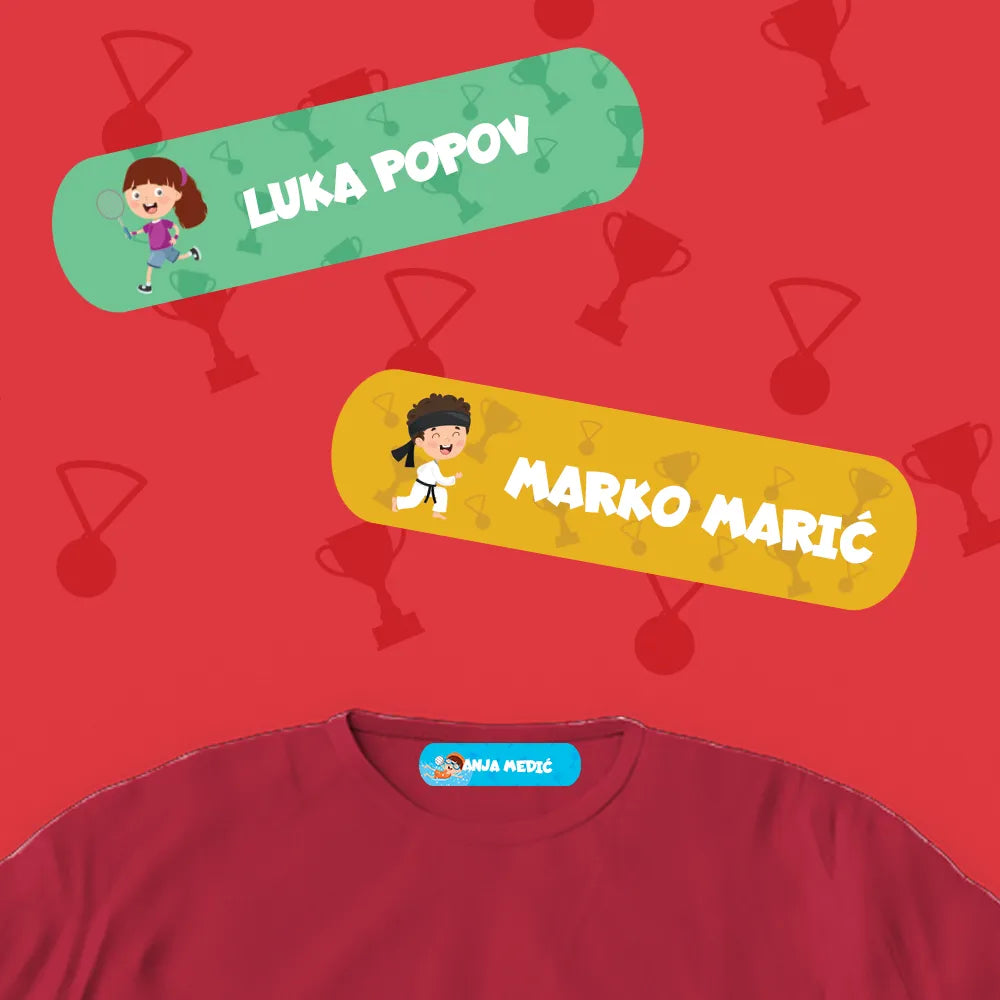 sportisti termo stikeri za odeću 3