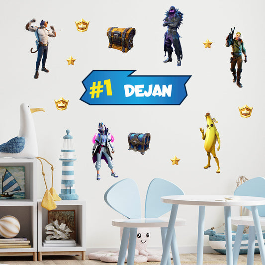 Stikeri za zid - Fortnite