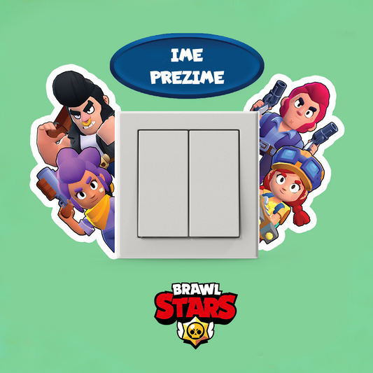 stikeri za prekidače Brawl Stars personalizovani