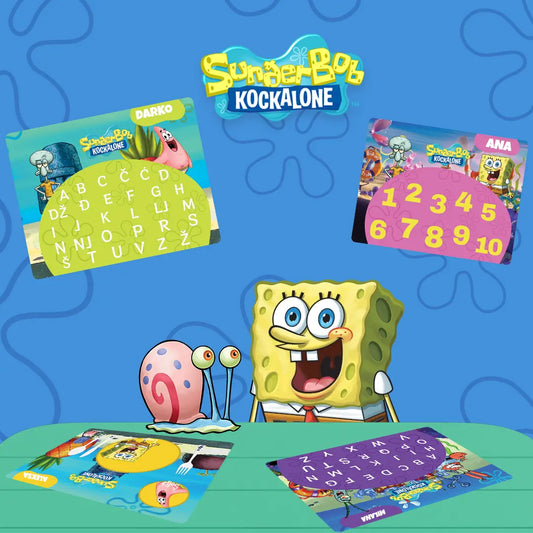 Edukativni stikeri - Sunđer Bob