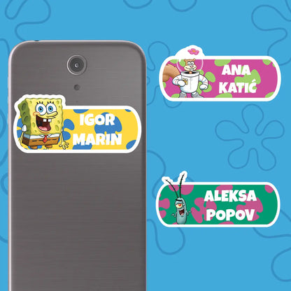 Samolepljivi stikeri za razne predmete - Sunđer Bob